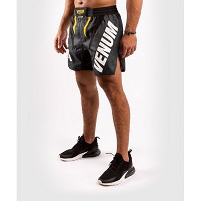 Venum ONE FC Impact Fightshorts Gris-Amarillo