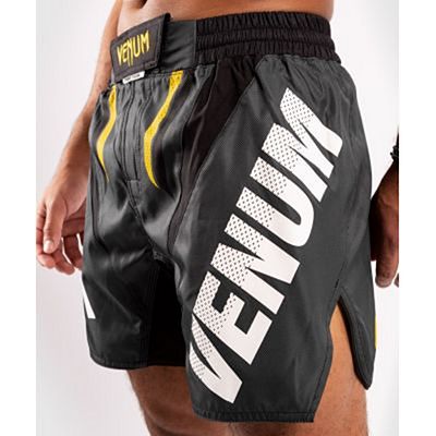 Venum ONE FC Impact Fightshorts Grigio-Giallo