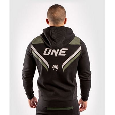 Venum ONE FC Impact Hoodie Noir-Vert