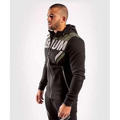 Venum ONE FC Impact Hoodie Nero-Verde