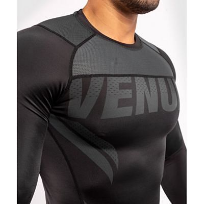 Venum ONE FC Impact Rashguard LS Noir-Noir