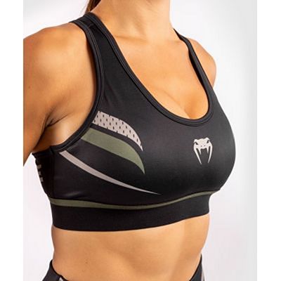 Venum ONE FC Impact Sport Bra Negro-Verde