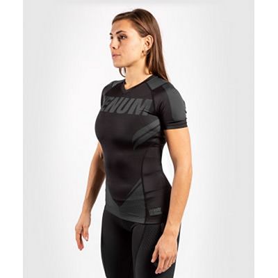 Venum ONE FC Impact Women Rashguard Ss Negro-Negro