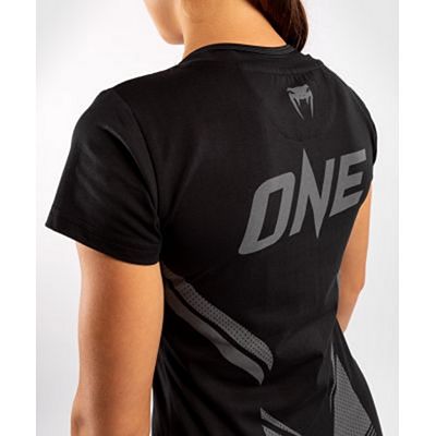 Venum ONE FC Impact Women Tshirt Noir-Noir