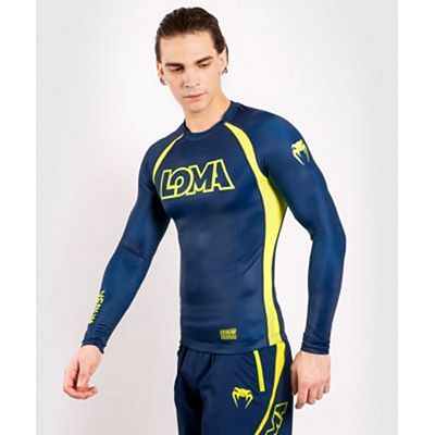 Venum Origins Rashguard LS Loma Edition Bleu-Jaune