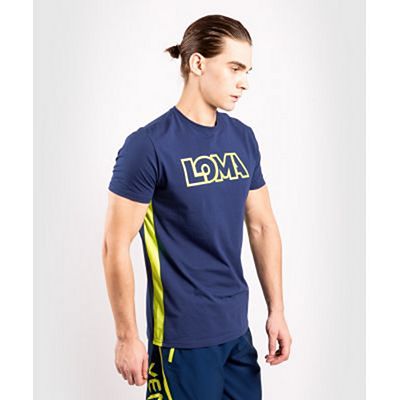 Venum Origins T-shirt Loma Edition Blue-Yellow