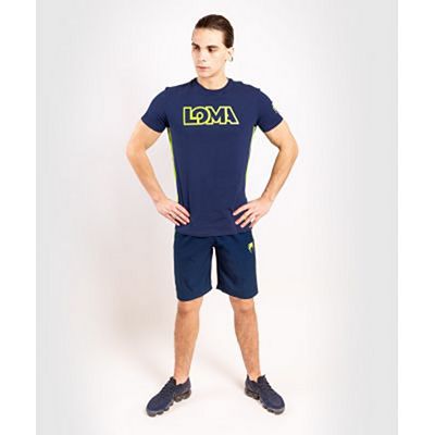 Venum Origins T-shirt Loma Edition Blue-Yellow