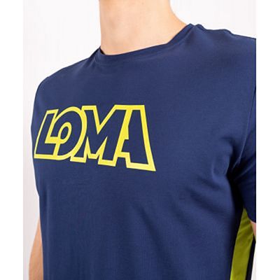 Venum Origins T-shirt Loma Edition Blue-Yellow