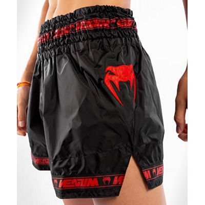 Venum Parachute Muay Thai Shorts Noir-Rouge