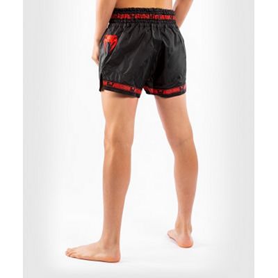 Venum Parachute Muay Thai Shorts Noir-Rouge