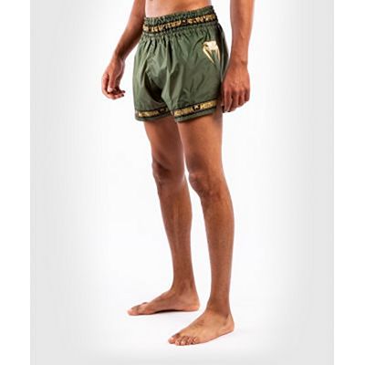 Venum Parachute Muay Thai Shorts Verde-Dourado