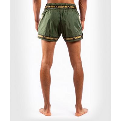Venum Parachute Muay Thai Shorts Verde-Dourado
