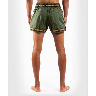 Venum Parachute Muay Thai Shorts Grün-Gold