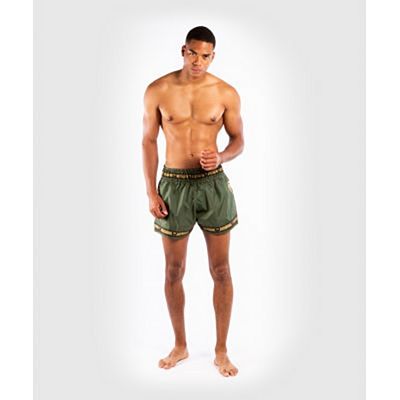 Venum Parachute Muay Thai Shorts Verde-Dourado