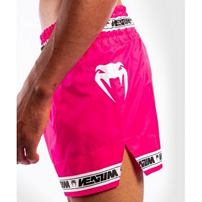 Venum Parachute Muay Thai Shorts Pink-White