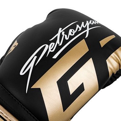 Venum Petrosyan Boxing Gloves Black-Gold