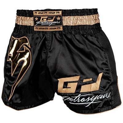 Venum Petrosyan Muay Thai Shorts Negro-Oro