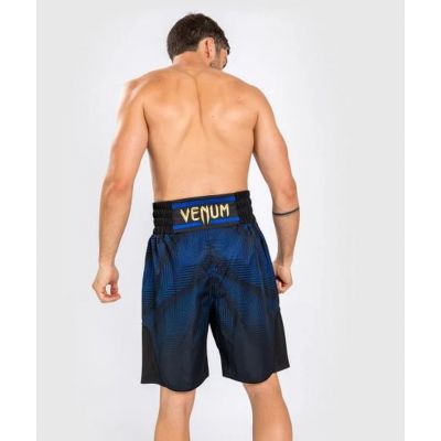 Venum Phantom Loma Boxing Short Preto-Azul