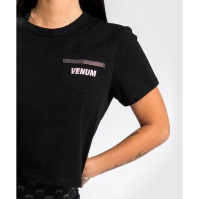 Venum Pink Pocket TShirt For Women Schwarz-Rosa