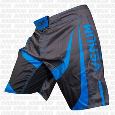 Venum Predator Fightshorts Noir-Bleu Ciel