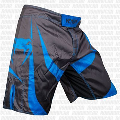 Venum Predator Fightshorts Negro-Celeste