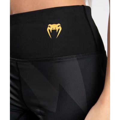 Venum Razor Compression Shorts - For Women Negro-Oro