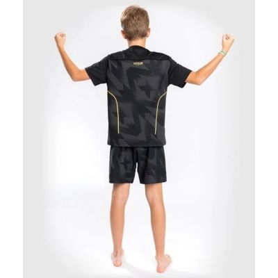 Venum Razor Dry Tech T-Shirt - For Kids Preto-Dourado