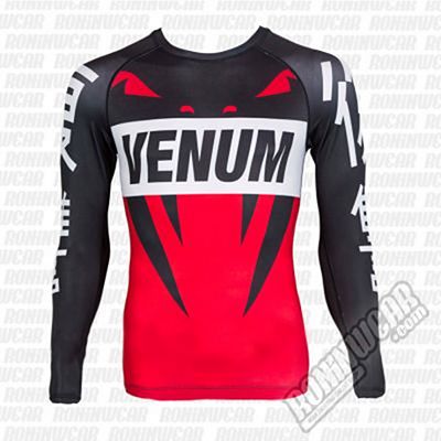 Venum Revenge Rashguard Rosso