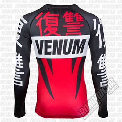 Venum Revenge Rashguard Rosso