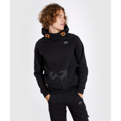 Venum S47 Hoodie Nero-Arancione