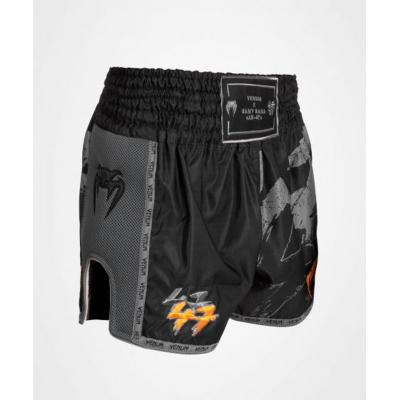 Venum S47 Muay Thaï Short Schwarz-Orange