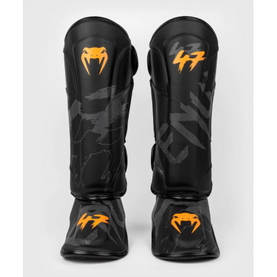 Venum S47 Shinguards Svart-Orange