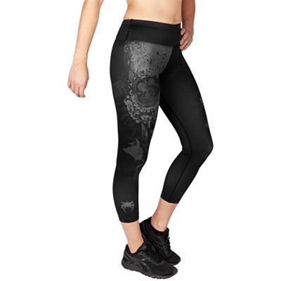 Venum Santa Muerte 3.0 Leggings Crops Svart-Grå