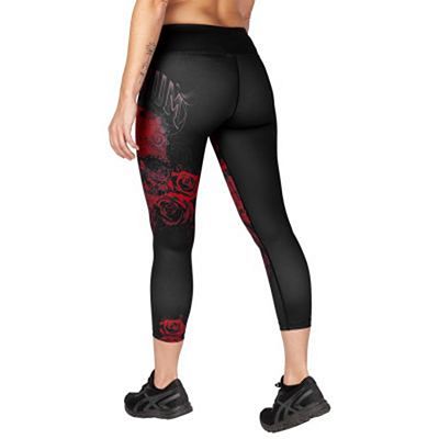 Venum Santa Muerte 3.0 Leggings Crops Negro-Rojo