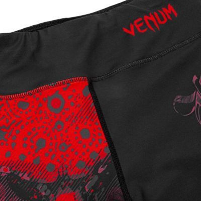 Venum Santa Muerte 3.0 Leggings Crops Schwarz-Rot