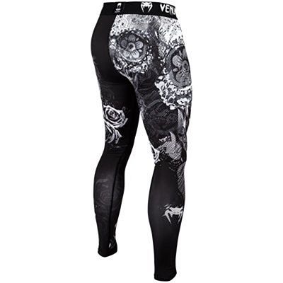 Venum Santa Muerte 3.0 Spats Nero-Bianco