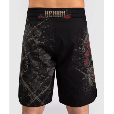 Venum Santa Muerte 5.0 Mens Fight Shorts Negro