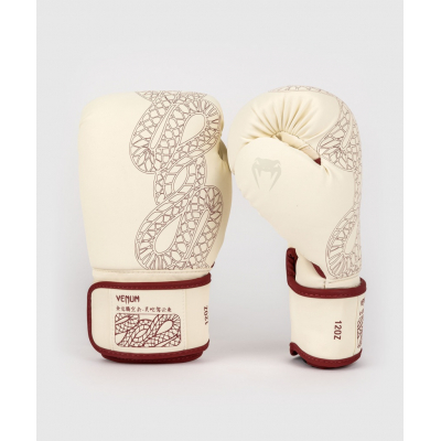 Venum Serpenti Boxing Gloves Branco-Vermelho