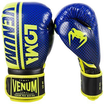 Venum Shield Pro Boxing Gloves Loma Edition Velcro Bleu-Jaune