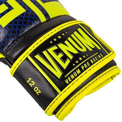 Venum Shield Pro Boxing Gloves Loma Edition Velcro Blau-Gelb