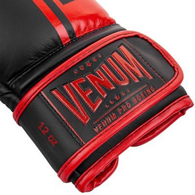 Venum Shield Pro Boxing Gloves Velcro Fekete-Piros