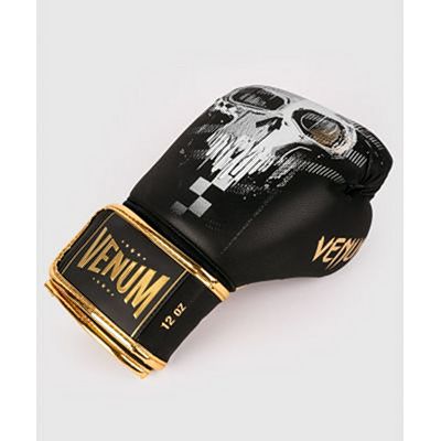 Venum Skull Boxing Gloves Black