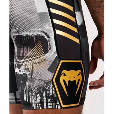 Venum Skull Compression Shorts Negro