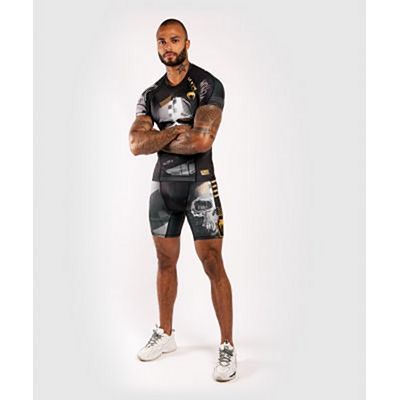 Venum Skull Compression Shorts Black