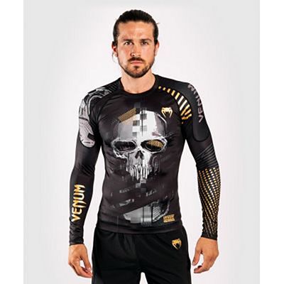 Venum Skull Rashguard LS Noir