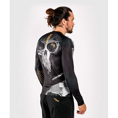 Venum Skull Rashguard LS Preto