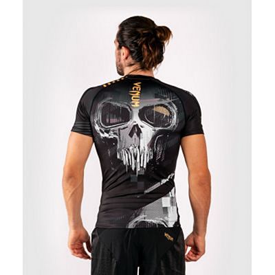 Venum Skull Rashguard SS Noir