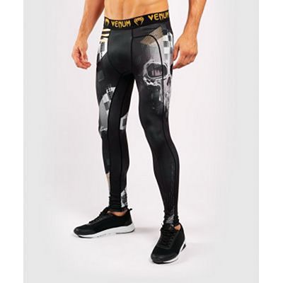 Venum Skull Spats Black