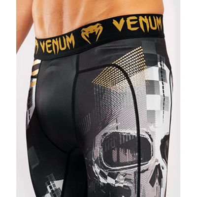 Venum Skull Spats Black