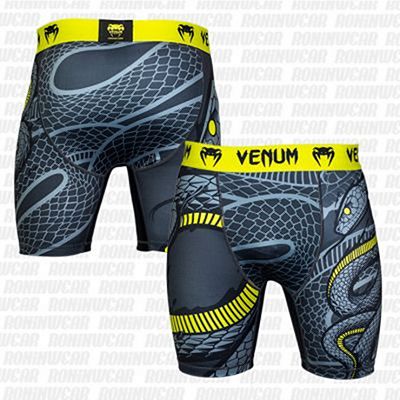 Venum Snaker Vale Tudo Short Negro-Amarillo